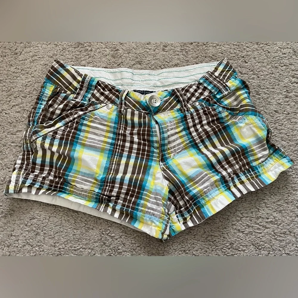 Polka Dot Lace Crop Top and Shorts Set 3 Pieces Girl L 10-12 Cotton Blend Summer